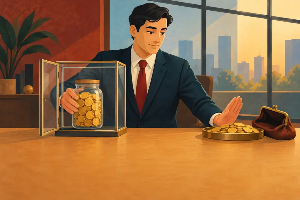 Picture showing the meaning of fiduciary