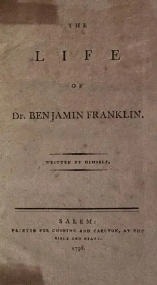 Cover of The Autobiography of Benjamin Franklin