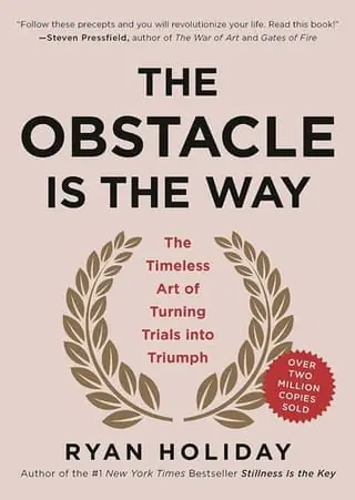 Cover of The Obstacle Is the Way